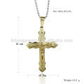 Wholesale cross pendant bulk sale,crystal gold cross pendant